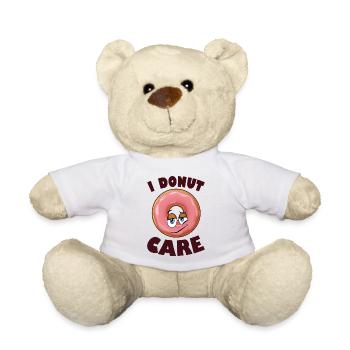 Donut Care Mir doch Egal - Teddy - Weiß - Vorne