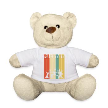 Freedom Monument Baghdad T-Shirt to remember Vinta - Teddy Bear - white - Front
