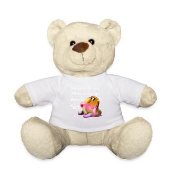 Ich bin nicht dick - Teddy - Weiß - Vorne