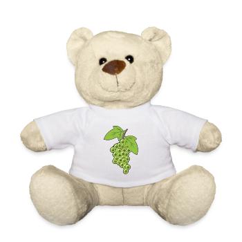 Weintrauben Trauben Rebe Weinrebe Traube Obst - Teddy - Weiß - Vorne