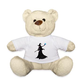 Cool witch like from fantasy book gift idea - Teddy Bear - white - Front