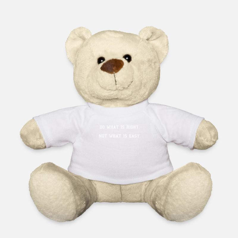 statement motivation success entrepreneur - Teddy Bear - white