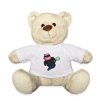 Robber Pig Robber Pig - Teddy Bear - white - Front