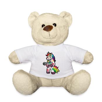 PAINTBALL Licorne Marqueur Airsoft cadeau enfant - Nounours - blanc - Devant