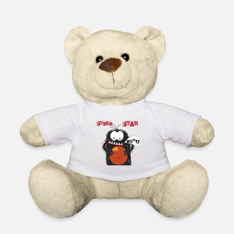 Basketball - Teddy - Weiß