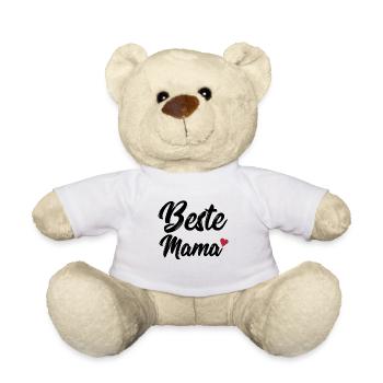Beste Mama - Teddy - Weiß - Vorne