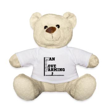 Farm Agriculture - Teddy Bear - white - Front