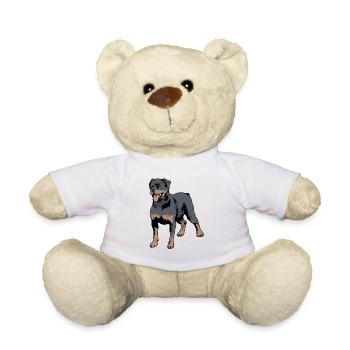 rottweiler - Nounours - blanc - Devant