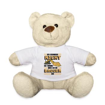 Bagger - Teddy - Weiß - Vorne