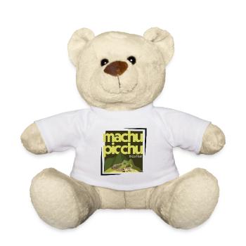 Machu Picchu - Inca Pfad - Peru - Nounours - blanc - Devant