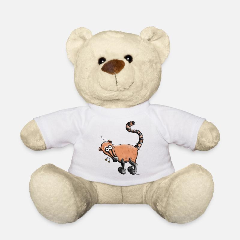 Nasi Nasenbär - Teddy - Weiß