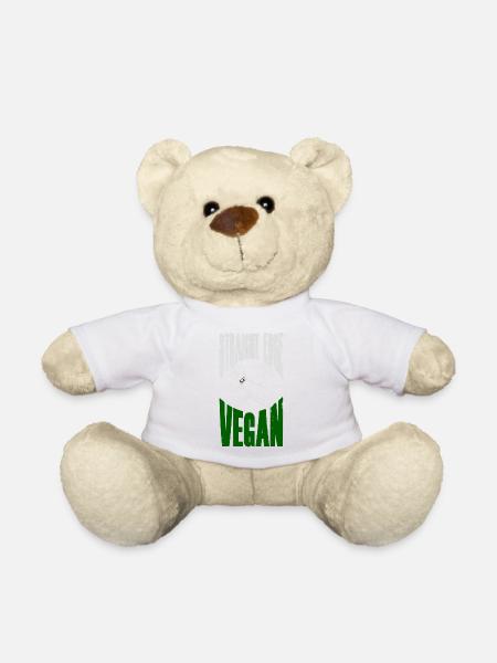 Straight Edge Vegan - Teddy - Weiß