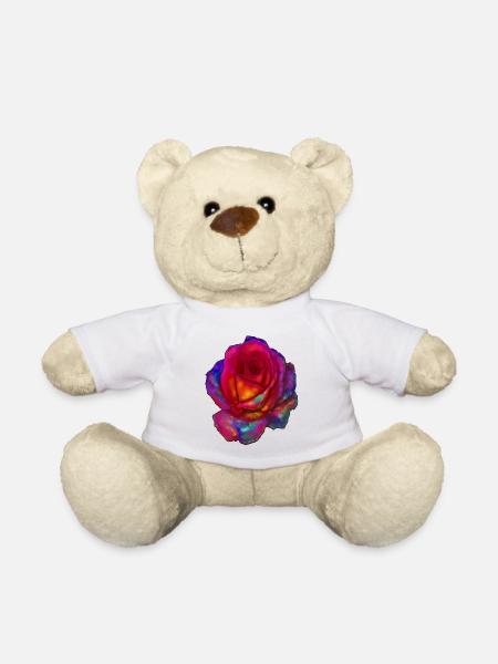 Rosa - Teddy - Weiß