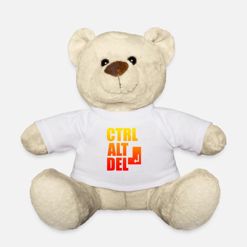 Computer - Teddy - Weiß