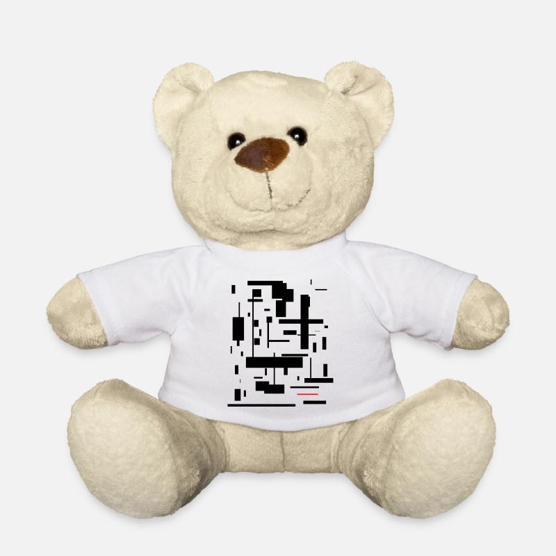 Kunst - Teddy - Weiß