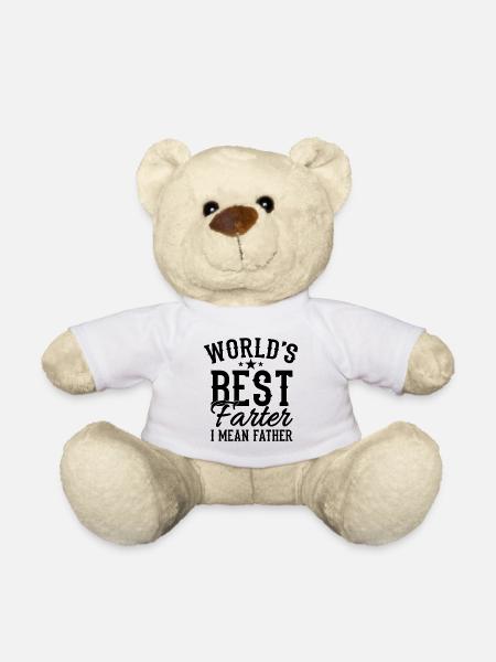 Vater - Teddy - Weiß
