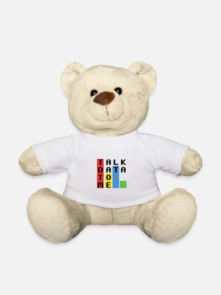 Talk Data To Me - Teddy - Weiß