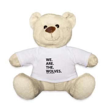 Wir sind die Wölfe - Teddy - Weiß - Vorne