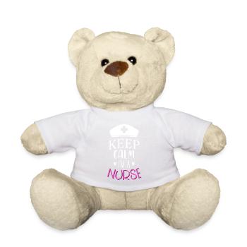 infirmière - Nounours - blanc - Devant