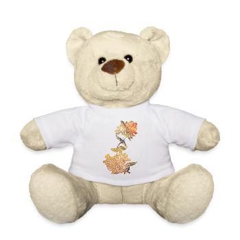 Blume Golden - Teddy - Weiß - Vorne