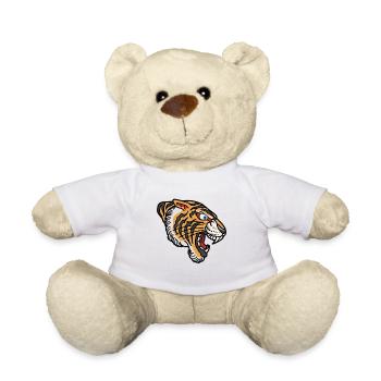 TIGER Kopf - Teddy - Weiß - Vorne