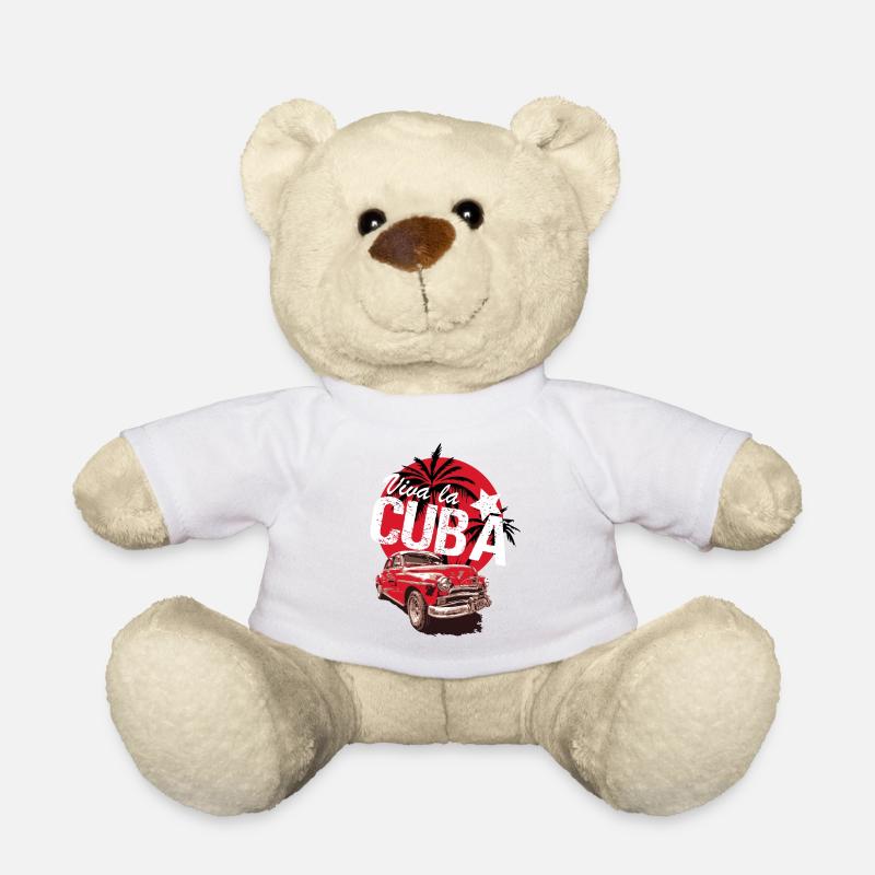 Viva la Cuba - Teddy - Weiß