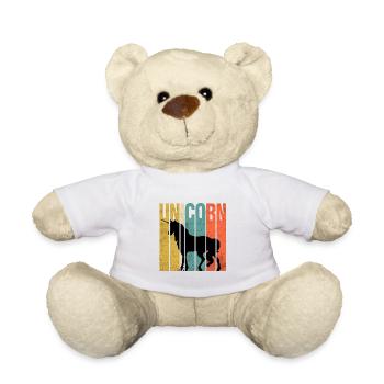 Vintage Unicorn - Teddy - Weiß - Vorne