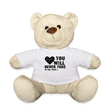 Liebe Partner T-Shirt - Teddy - Weiß - Vorne