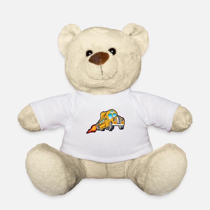 conducteur - Nounours - blanc