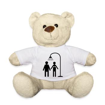 duschen hygiene lebensstil - Teddy - Weiß - Vorne