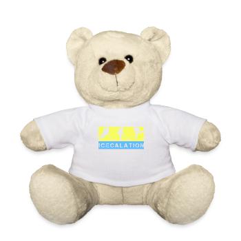 Hockey sur glace, chemise de hockey pour hommes et femmes - Nounours - blanc - Devant