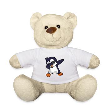 Penguin Dab - Teddy Bear - white - Front