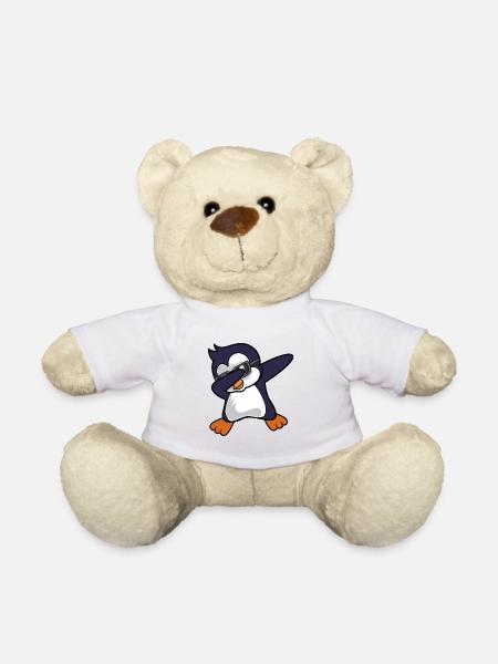 Pinguin Dab - Teddy - Weiß