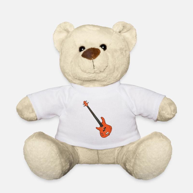 Guitare électrique - Nounours - blanc