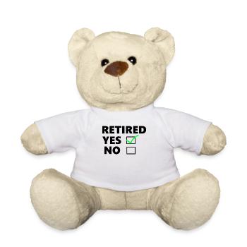 Rentner - Teddy - Weiß - Vorne