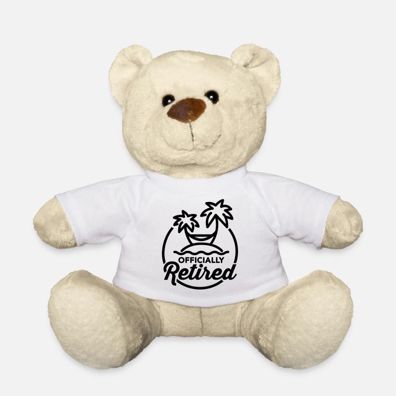 Officially retired - Teddy - Weiß
