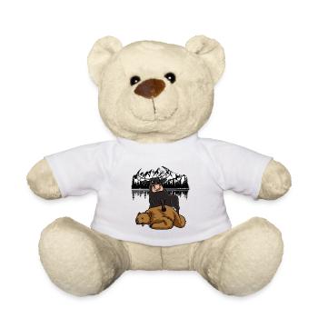U.S. Stocks Stock Exchange Dollar Price - Teddy Bear - white - Front
