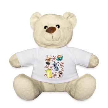 Kaffee - Barista Edition - Teddy - Weiß - Vorne