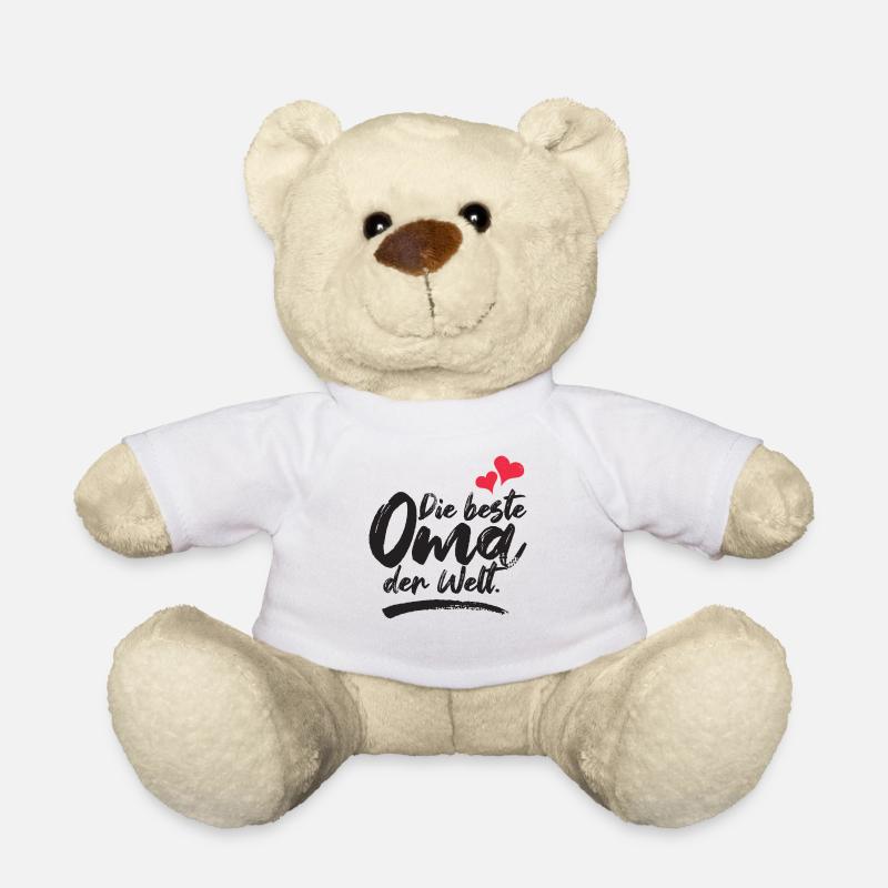 Die beste Oma der Welt - Teddy - Weiß
