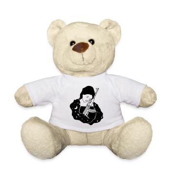 AVE MARIA AK 47 - Teddy - Weiß - Vorne