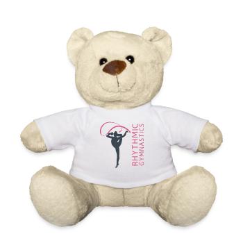 Gymnastique rythmique Gymnastique cadeau sport - Nounours - blanc - Devant