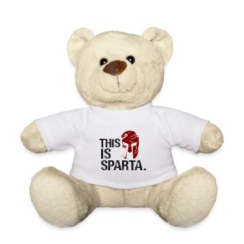 This Is Sparta - Teddy - Weiß - Vorne
