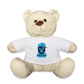 Born to be wild - Teddy - Weiß - Vorne