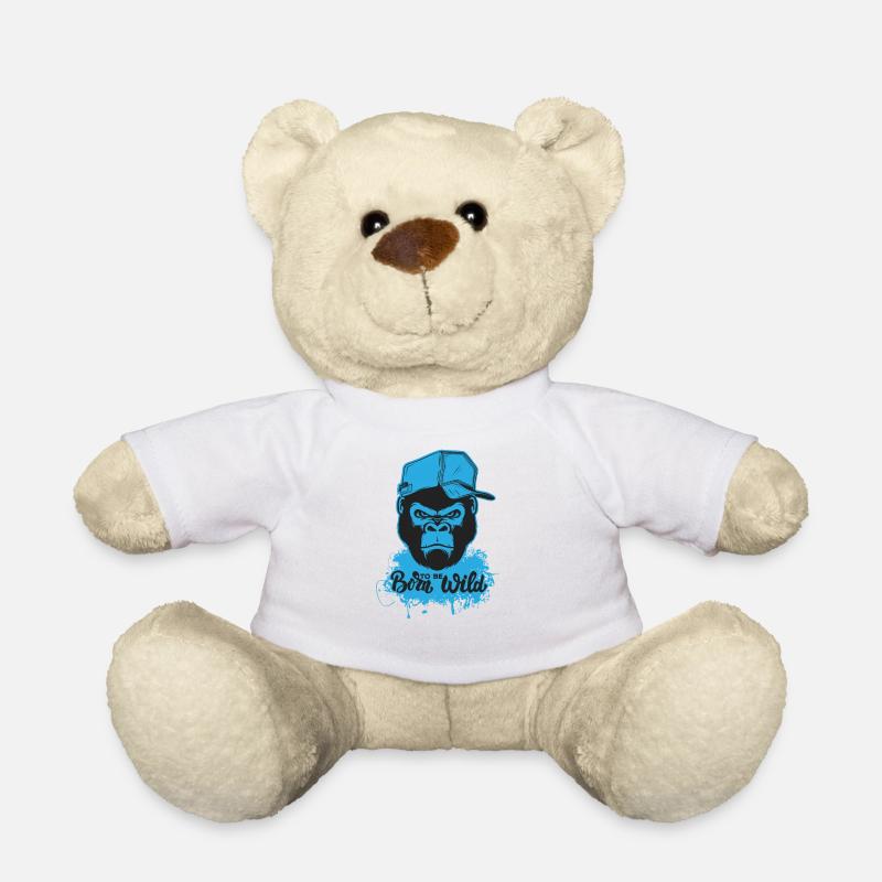 Born to be wild - Teddy - Weiß