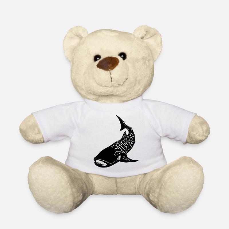 Requin-baleine 2 - Nounours - blanc