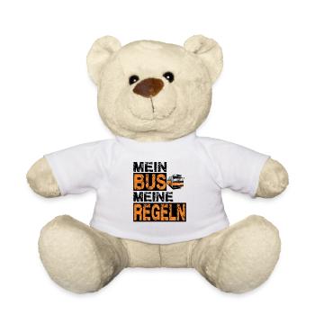 Mein Bus meine Regeln - Teddy - Weiß - Vorne