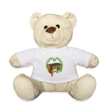 Table football Table kicker Pubs Humor - Teddy Bear - white - Front