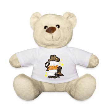 SON TEMPS DE DANSE EN LIGNE Line dance line dance - Nounours - blanc - Devant