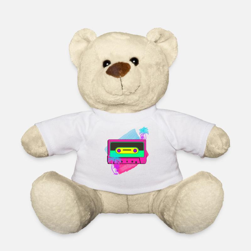 Fête des années 80 - Nounours - blanc