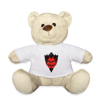 Devil Face - Teddy - Weiß - Vorne